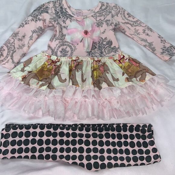 Giggle moon tunic set sz 18m - Picture 1 of 6